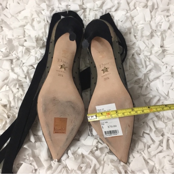 Dior Lovely-D Ankle Wrap Heel - Picture 5 of 7